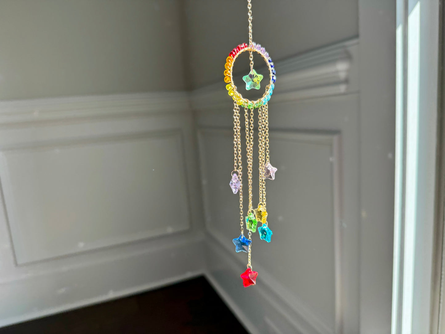 Rainbow Orbit Suncatcher