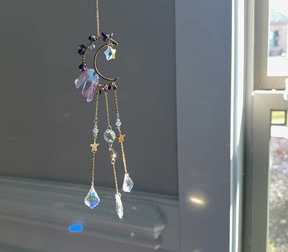 Amethyst Lunar Suncatcher